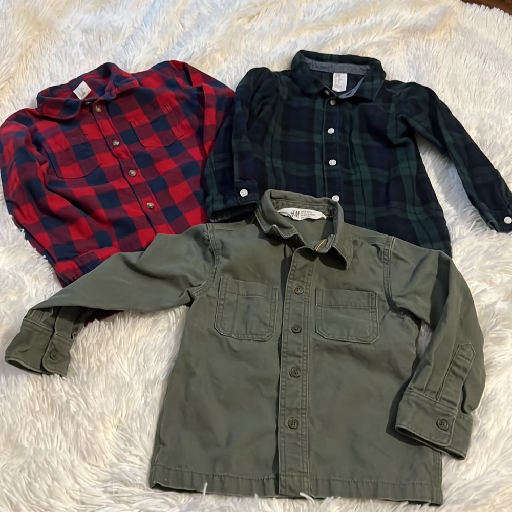 H&M toddler boy shirts